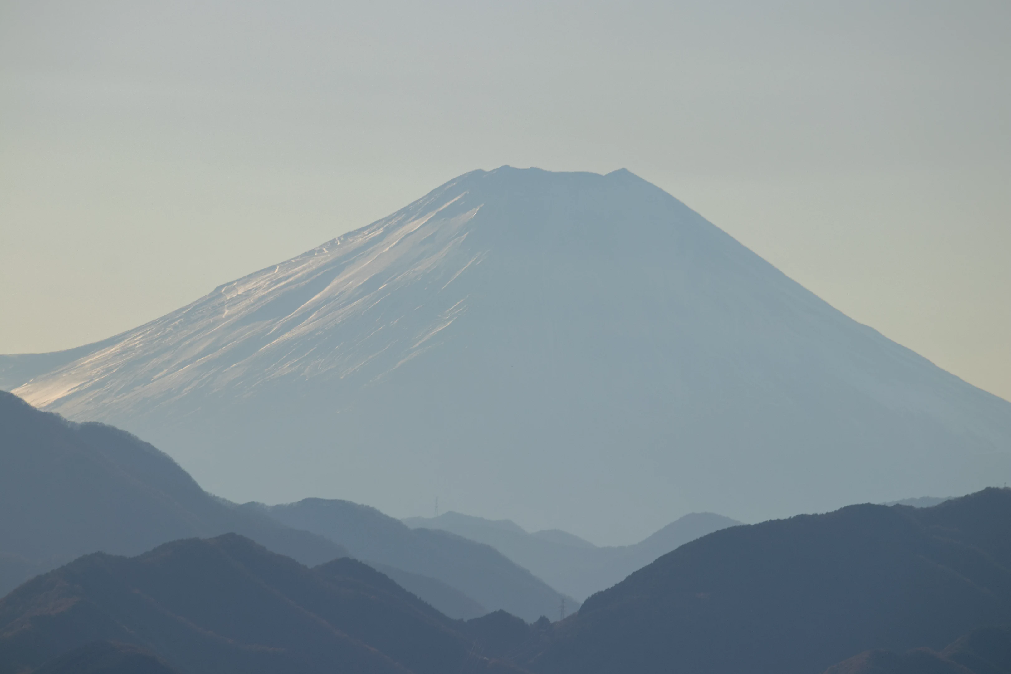 Mount Fuji, from Mount Takao, Tokyo